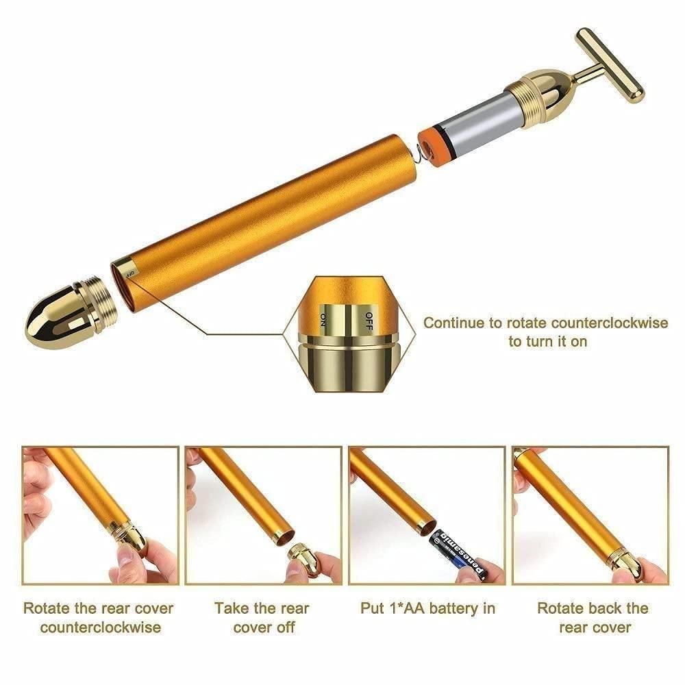 DermaVibe - Electric Face Massage Roller