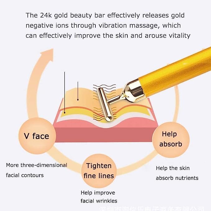 DermaVibe - Electric Face Massage Roller