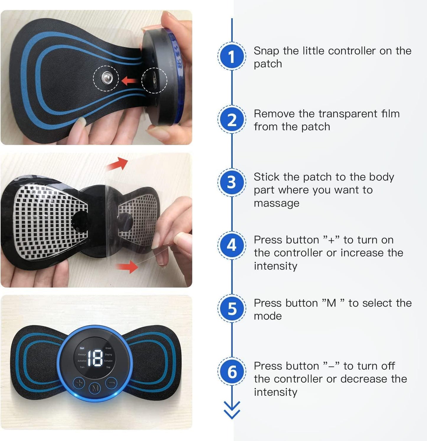 VibraPod - Wireless Portable body massager
