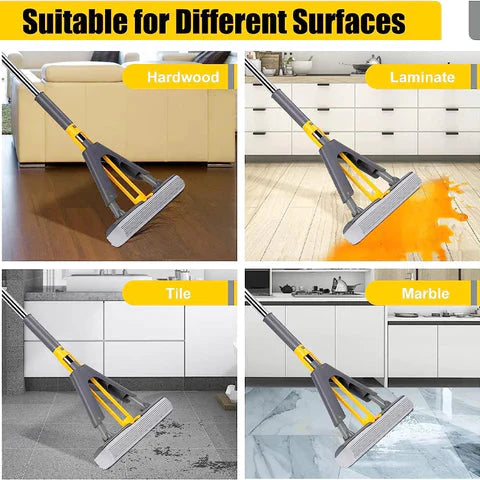FoldMop - Multi-Purpose Squeeze Mop Wiper